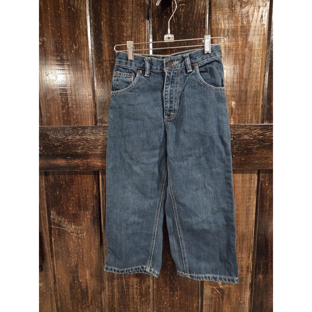 Vintage Y2k 90's Boys Baggy Jeans Emoshion Size 7 Skater